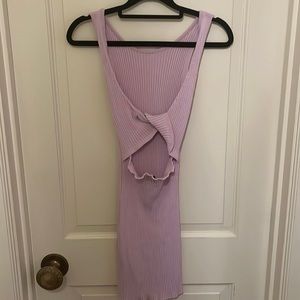 Princess Polly Light Purple Reversible Mini Dress - small